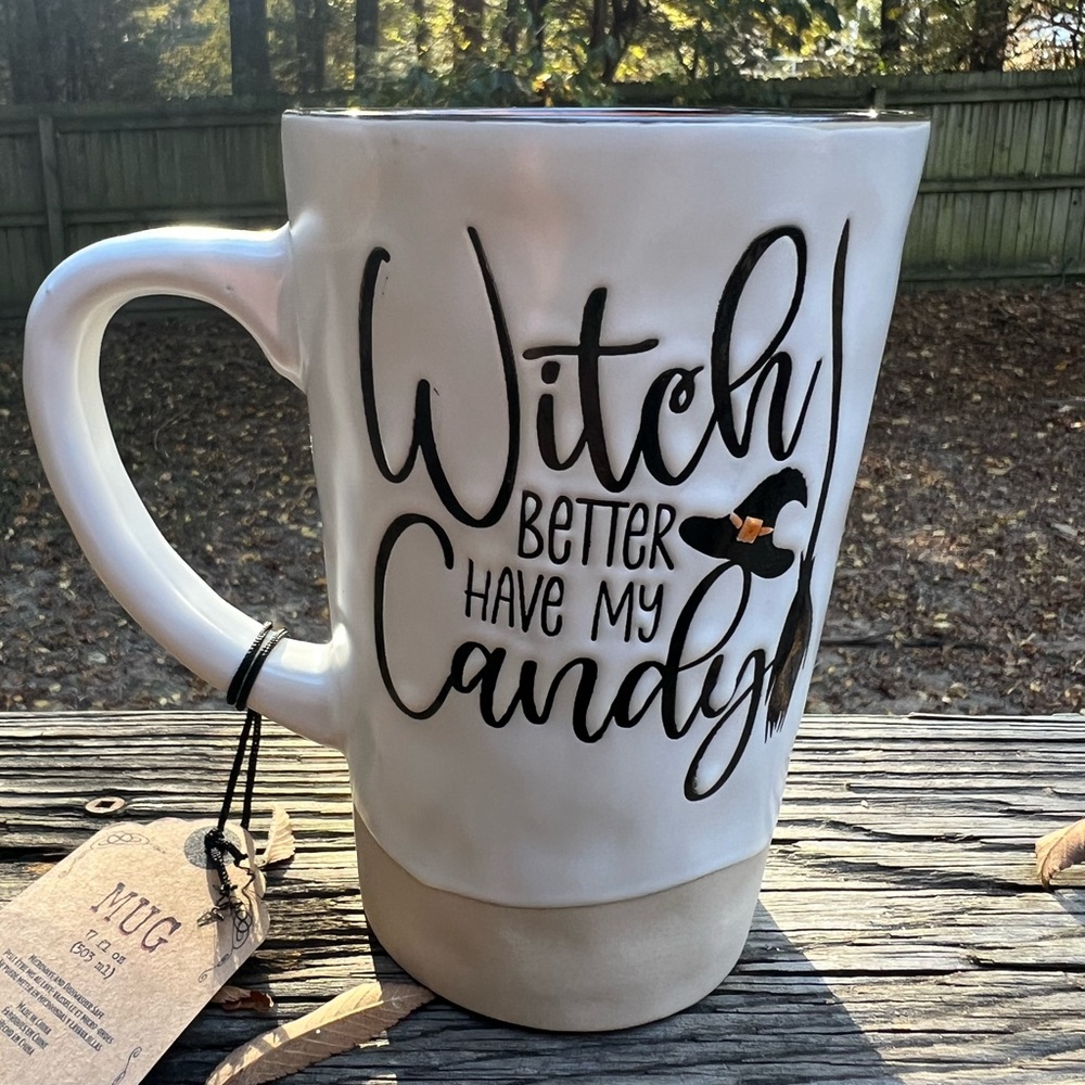 GLOBAL DESIGN Witch Better Have My Candy Mug NWT NEW